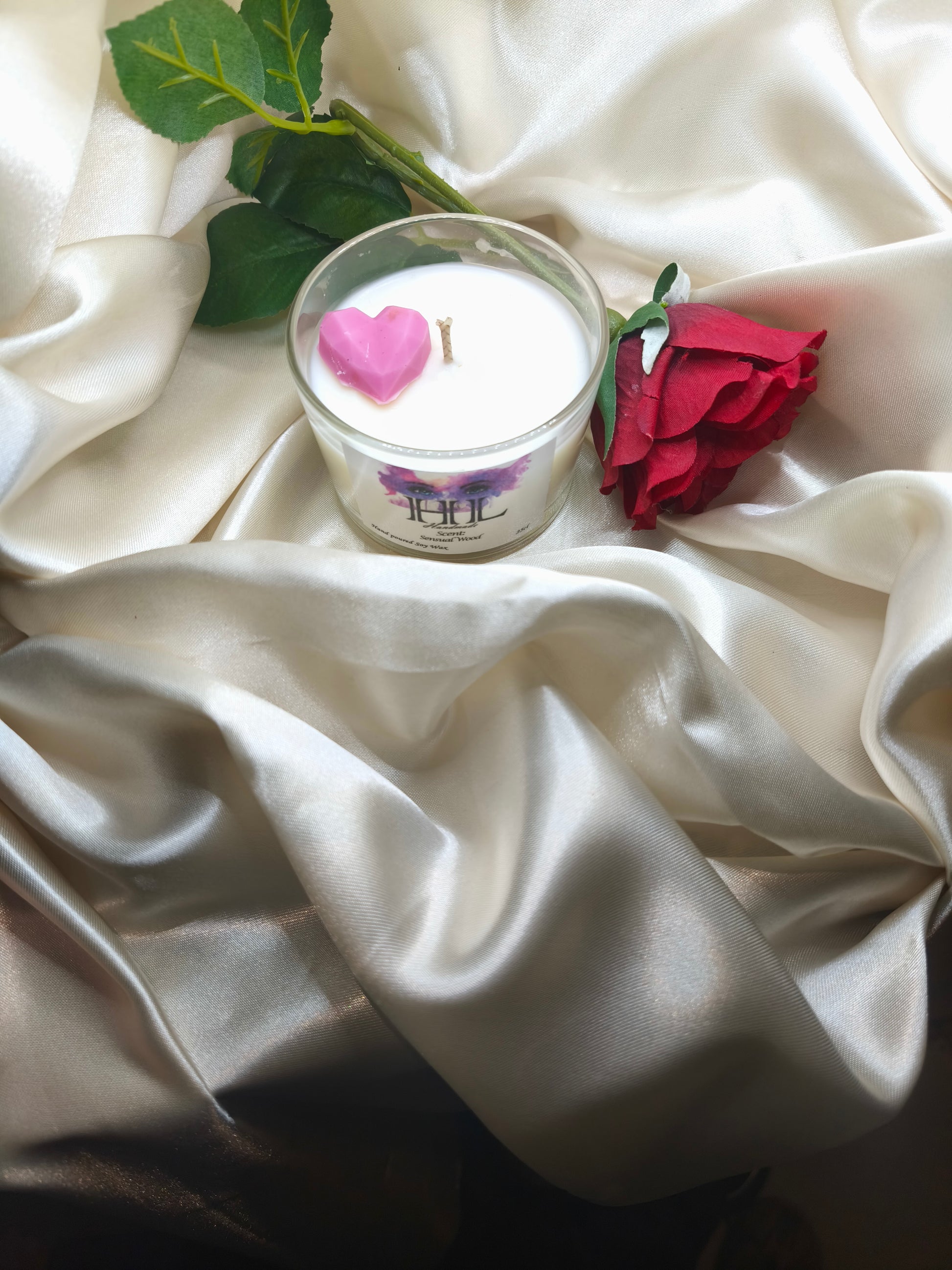 Αρωματικό κερί σόγιας με καρδιά 20,5cl - Harmony Life