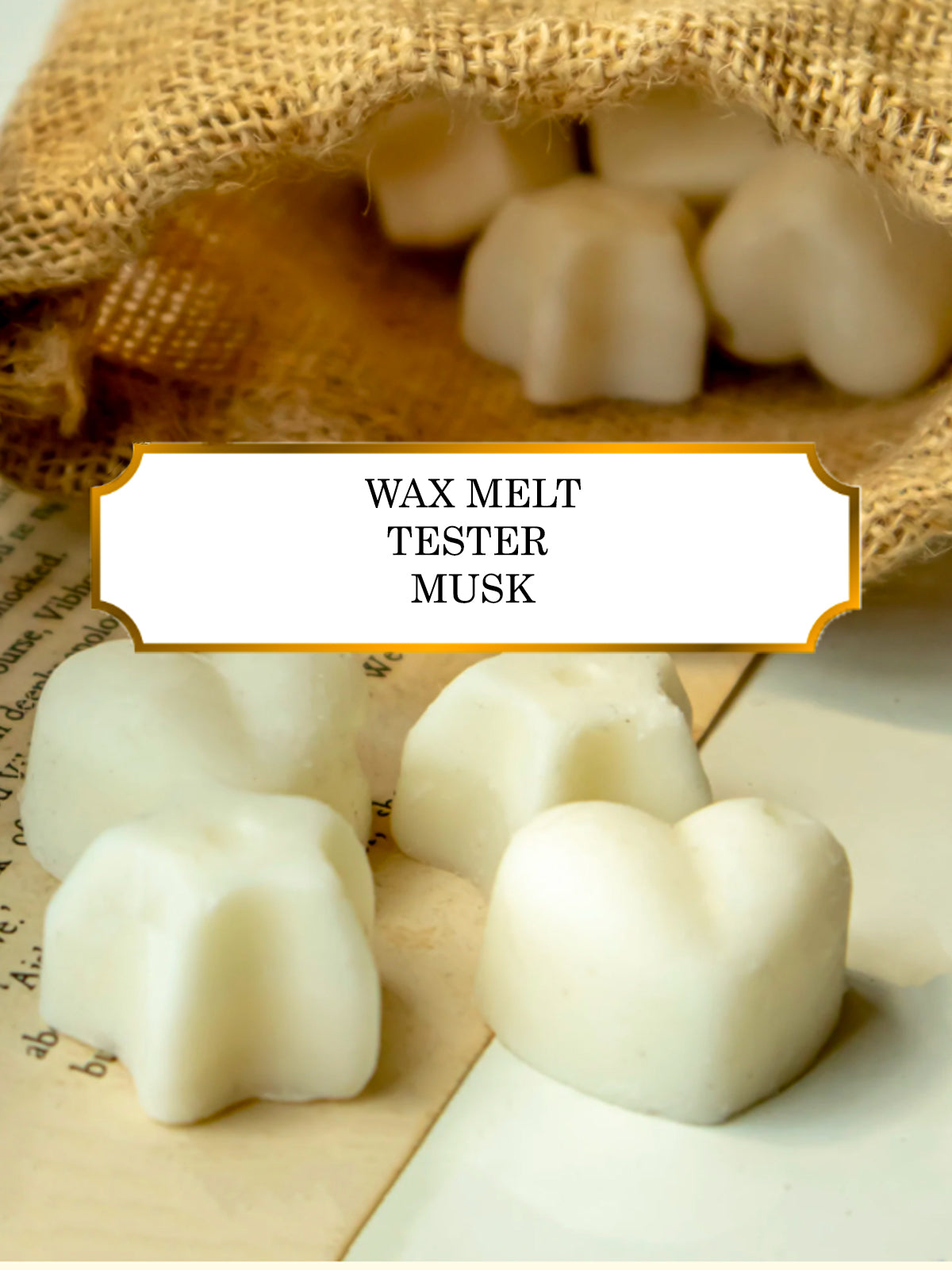 Τester Wax melt - Musk - Harmony Life