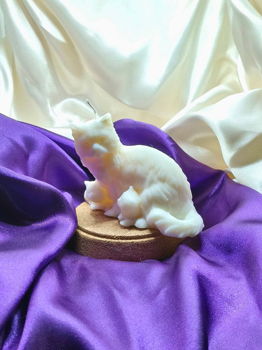Αρωματικό κερί σε σχήμα Γάτας - Candle Mommy Cat 120gr - Harmony Life