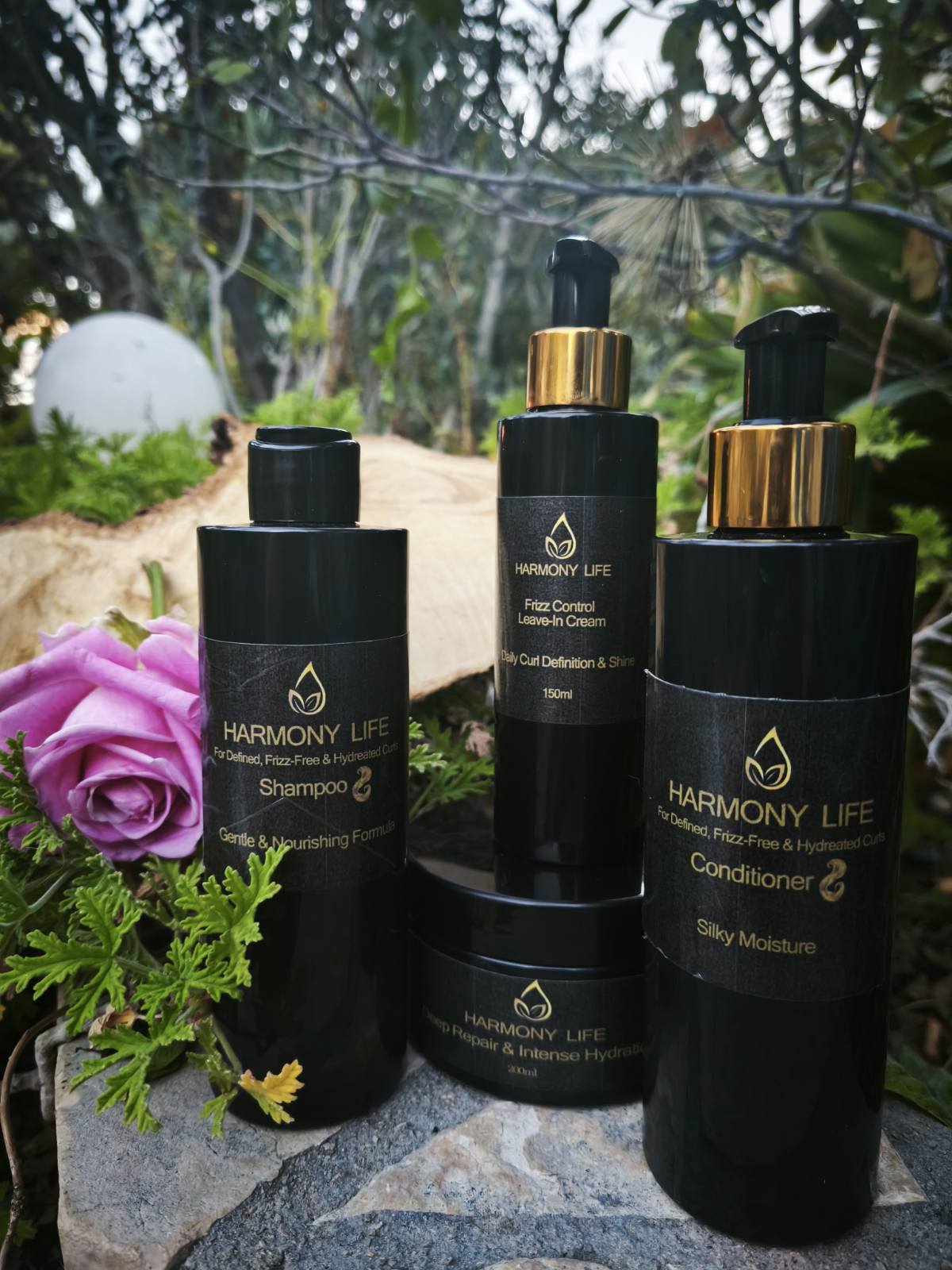 Full Hair Care Set SLS Free – Για Σγουρά & Ξηρά Μαλλιά - Harmony Life