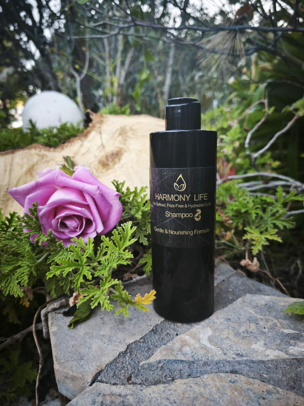 SLS Free Shampoo για Σγουρά Μαλλιά 250ml - Harmony Life