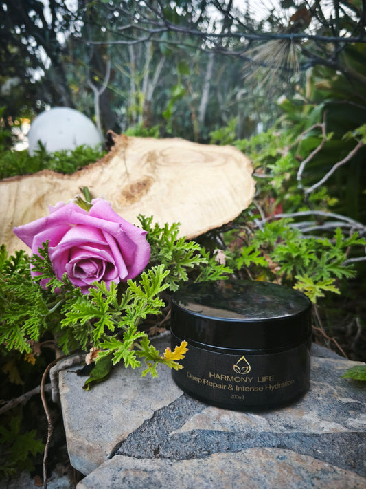 Μάσκα Μαλλιών με Argan, Jojoba,Κερατίνη & Μετάξι 200ml - Harmony Life