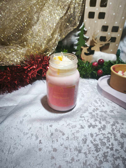 Συλλεκτικό Κερί Σόγιας - Santa Mousse 300gr - Harmony Life