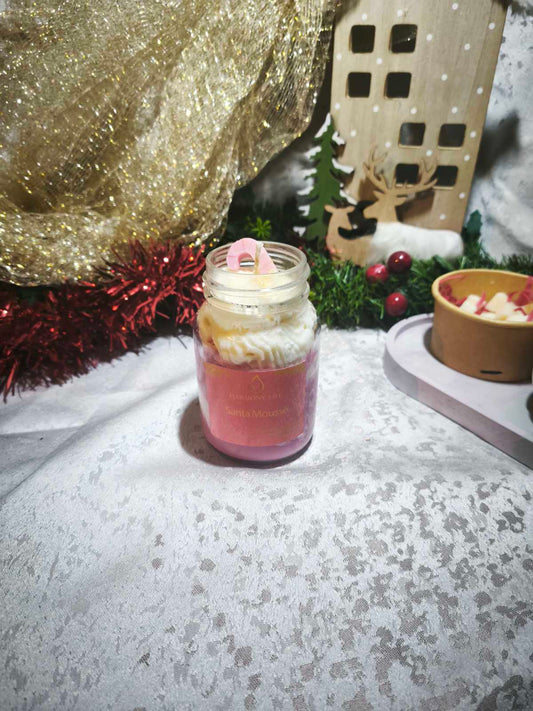 Συλλεκτικό Κερί Σόγιας - Santa Mousse 300gr - Harmony Life