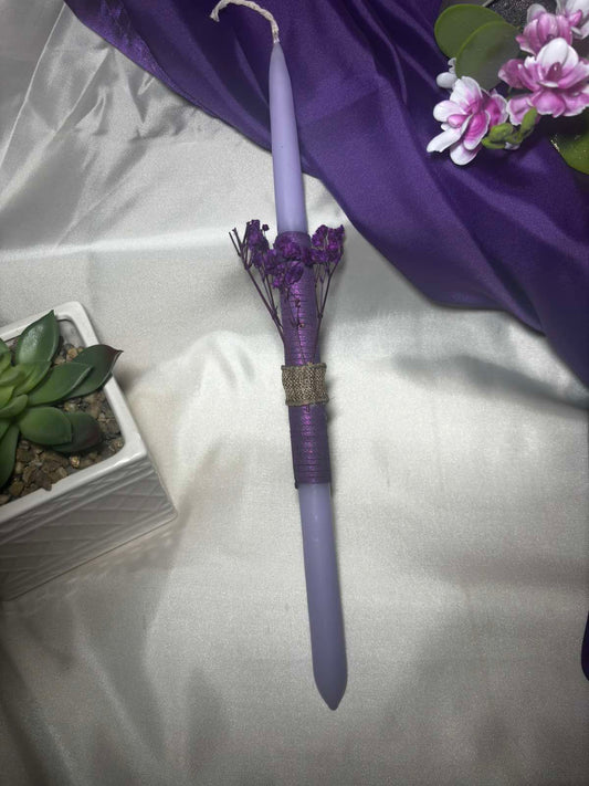 Λαμπάδα Purple Blossom