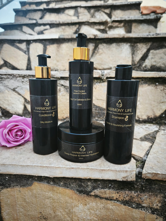 Full Hair Care Set SLS Free – Για Σγουρά & Ξηρά Μαλλιά - Harmony Life